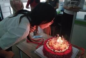 潤環(huán)河南分公司集體為員工慶祝生日
